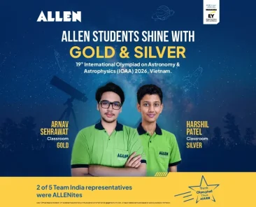 ALLEN's Arnav Wins Gold and Harshit Silver at IOAA 2026