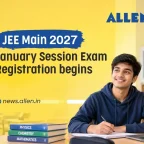 JEE Main 2027 Session 1 Registration Begins