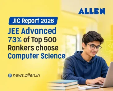JIC Report 2026 73% Top 500 JEE Advanced Rankers Choose CSE