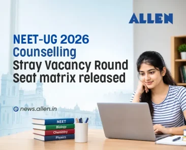 NEET UG 2026 Counselling Stray Vacancy Round Seat Matrix Released